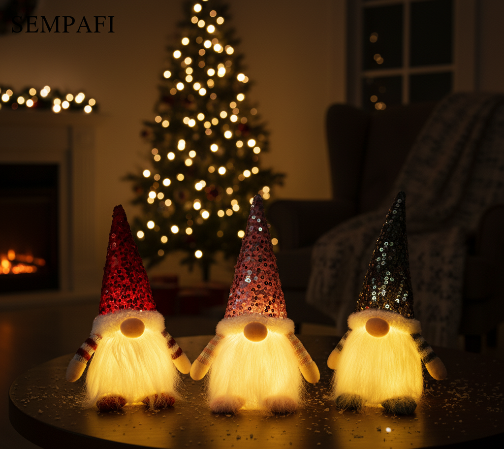 TwinkleGnomes - Skandinavischer Zauber, der dein Zuhause erhellt